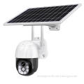 Solar 3MP WiFi PTZ CCTV Camera - V380 Outdoor Waterproof Color Vision Security Camera